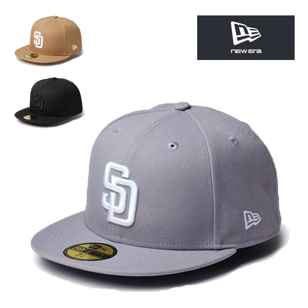 サンディエゴ・パドレス　キャップ　ニューエラ　59FIFTY LP 日本未発売 59FIFTY ニューエラ キャップ サンディエゴ パドレス 黒 ブラック