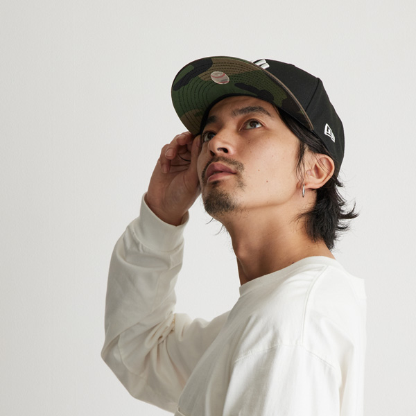 ニューエラ キャップ 9FIFTY アジャスタブル スナップバック ヤンキース 黒 ブラック ツートン ２色 ニューエラー｜lion-do｜02