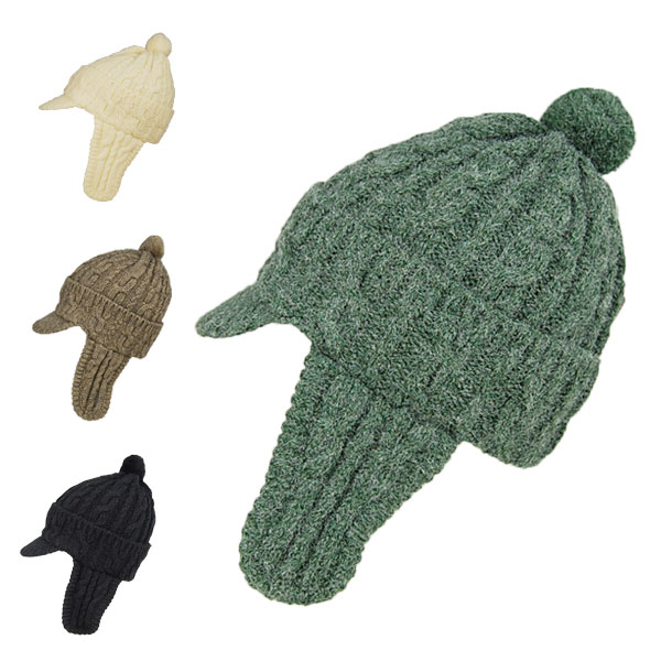 Sense of Grace（センスオブグレース） ケーブルフラップキャスケット