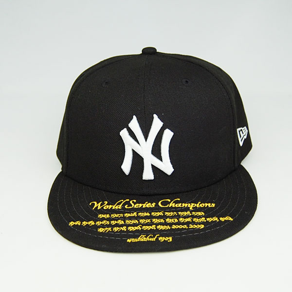 STUSSY New Era 59FIFTY LA ブラックキャップ 7 3/8 59FIFTY ニューヨーク ヤンキース 大きいサイズ 8 キングオブ
