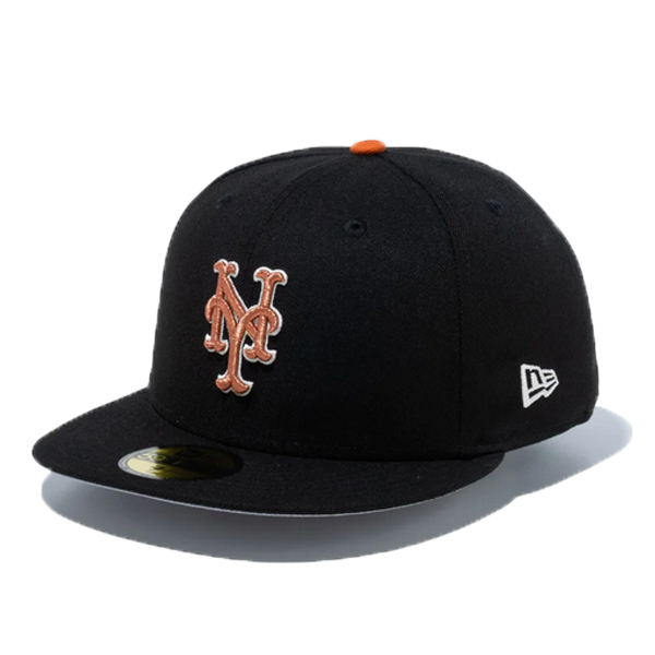 ニューエラ キャップ 59FIFTY ニューヨーク メッツ VINCOL ブラック 黒