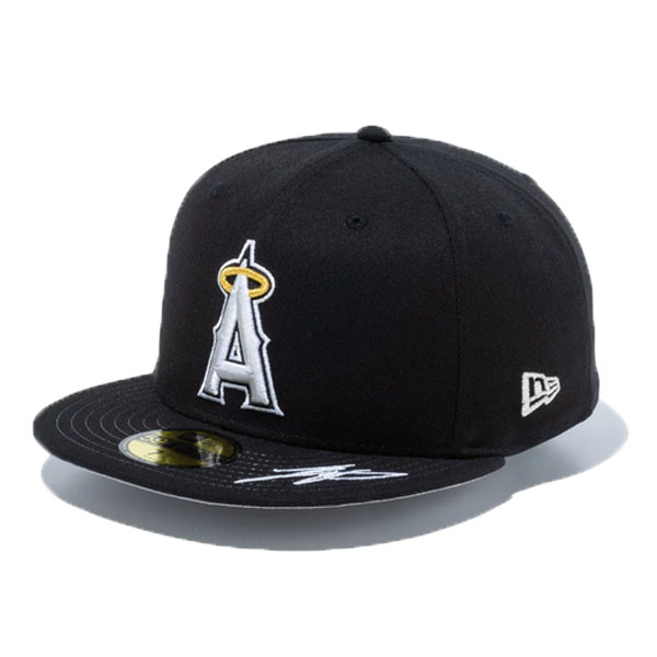 ニューエラ 59FIFTY 大谷翔平 サイン ドジャース　8 NEW ERA MLB 大谷翔平 ドジャース キャップ サイン刺繍