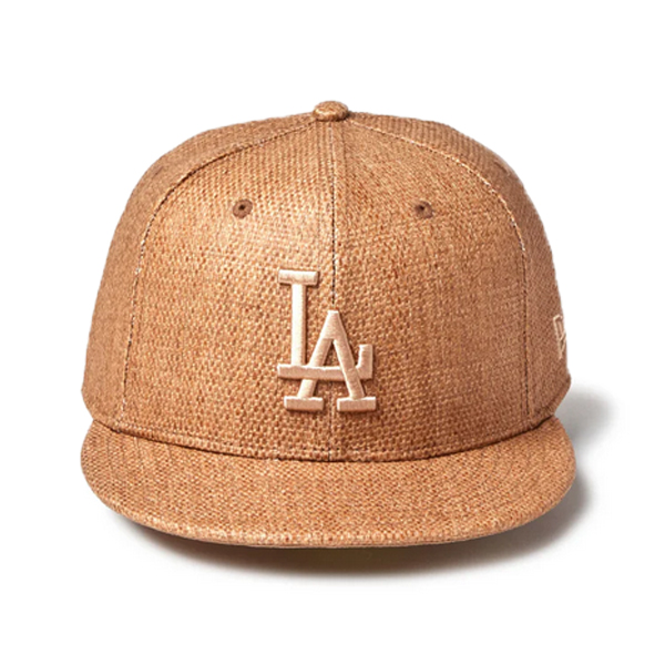 59FIFTY ニューエラ キャップ 麦わら風 ペーパー ロサンゼルス