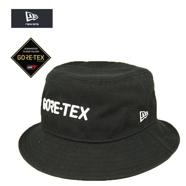 NEW ERA GORE-TEX ブラック バケットハット バケット01 Y's SS22 GORE-TEX PACLITE ブラック | ニューエラ