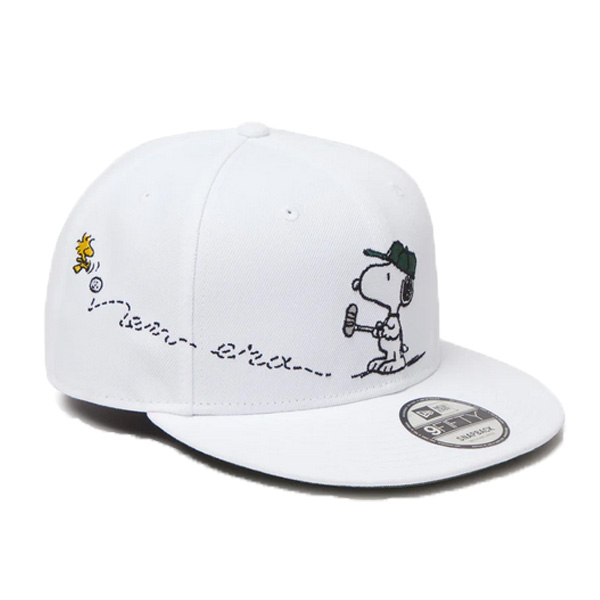 9FIFTY ニューエラ コラボ ゴルフ ピーナッツ スヌーピー