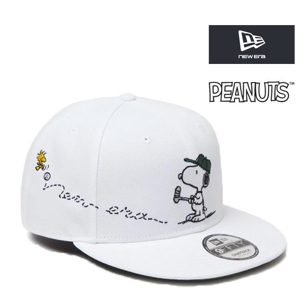 9FIFTY ニューエラ コラボ ゴルフ ピーナッツ スヌーピー