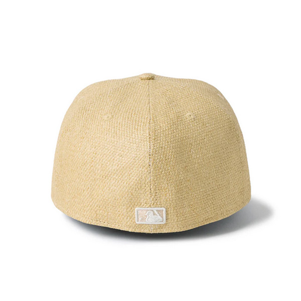 59FIFTY ニューエラ 麦わら風 キャップ ロサンゼルス・ドジャース