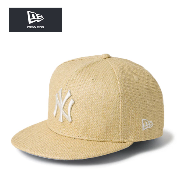 9FIFTY ニューエラ キャップ ナインフィフティー 麦わら風 ペーパー