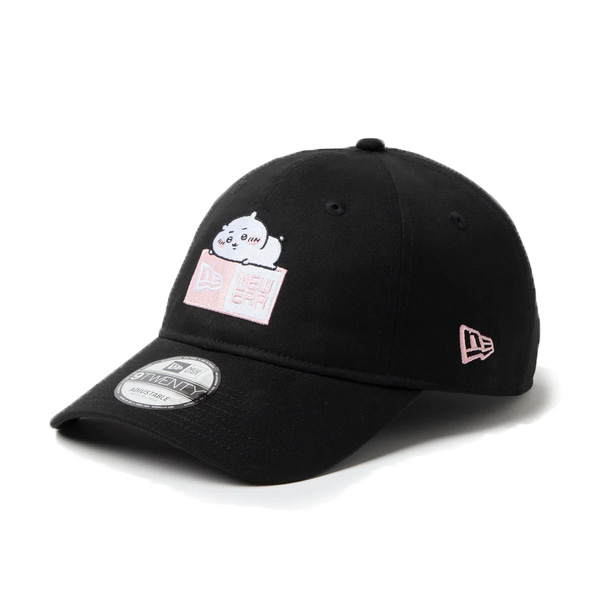 ちいかわ ニューエラ　ニット帽NEW ERA® 黒・グレー・ピンク、3色セット NEW ERA（ニューエラ） 9FORTY ちいかわ/ちいかわ クロームホワイト 帽子