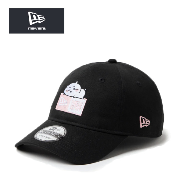 ちいかわ ニューエラ　ニット帽NEW ERA® 黒・グレー・ピンク、3色セット 9TWENTY ニューエラ ちいかわ コラボ キャップ ナイントゥエンティー