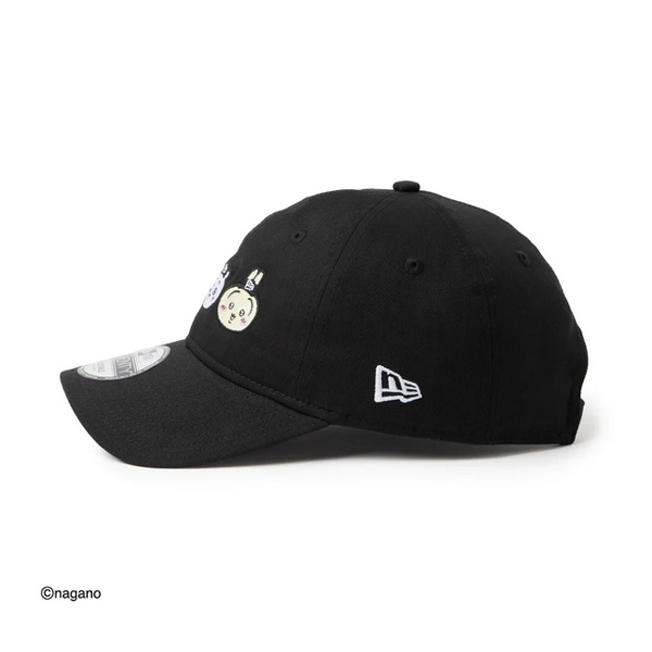 新品未開封タグ付き　ちいかわ×NEW ERA コラボ　ブラック ニット帽 NEW ERA キッズ Youth 9FIFTY ちいかわ / キャラALL OVER ブラック