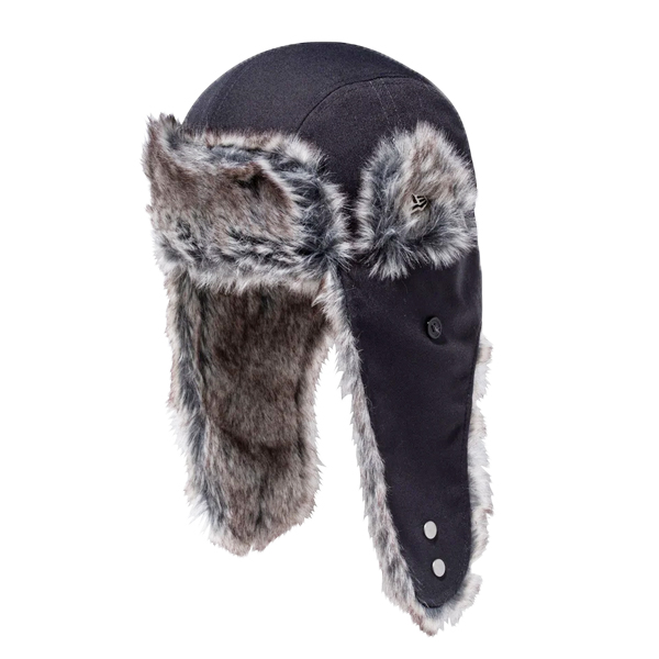 ニューエラ キャップ トラッパー フライトキャップ ストライプ メンズ レディース ブラック  NEW ERA TRAPPER BLK STRIPE BLK NEW ERA（ニューエラ） トラッパー フライトキャップ 耳当て付き帽子