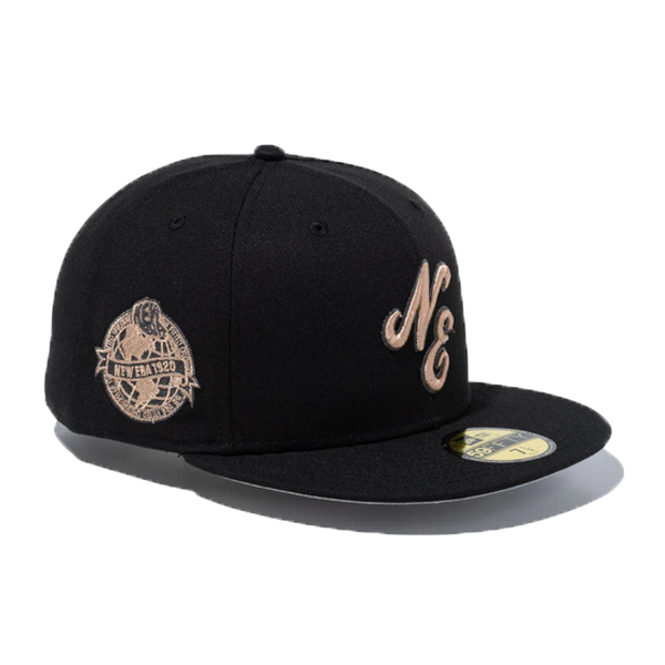 59FIFTY ニューエラ クラシックロゴ Happy Holidays ブラック 黒 NEW