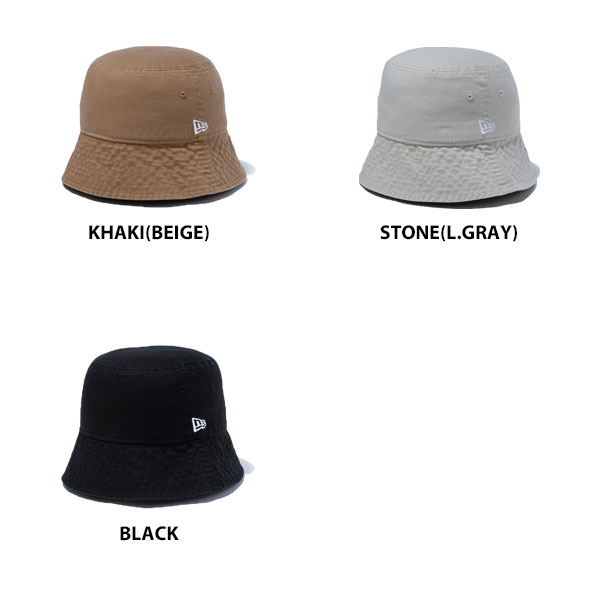 NEW ERA バケットハット 黒 ベージュ SM Bucket（NEW ERA） ニューエラ セーラーブリム バケットハット