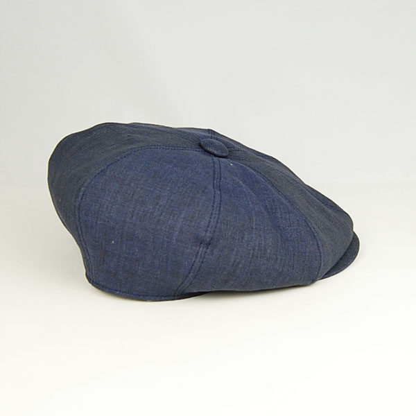 STETSON（ステットソン） リネンキャスケット 麻 ネイビー 紺 メンズ