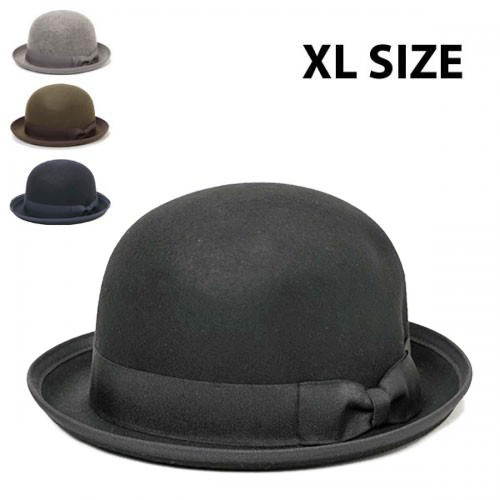 フォーク ボーラーハット XL メンズ レディース 大きいサイズ ダンス 帽子