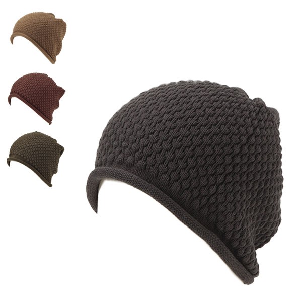 マリモワッチ 秋冬 ゆったり 大きいサイズ しめつけない ニット帽 メンズ レディース セール 帽子