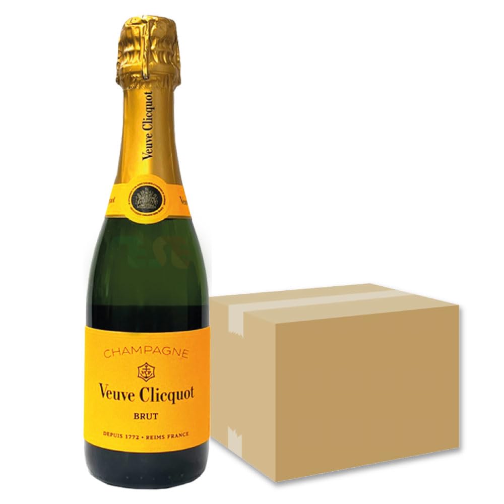 ヴーヴ・クリコ ブリュット シャンパン 375ml 1ケース　12本 Veuve Clicquot（ヴーヴ・クリコ） ハーフ イエローラベル 375ml 12本