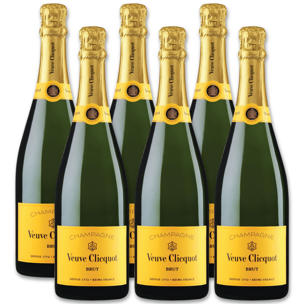 Veuve Clicquot（ヴーヴ・クリコ） イエローラベル ブリュット 750ml 6