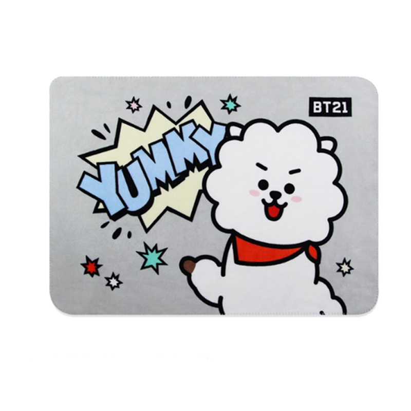 bts グッズ BT21 毛布 ブランケット ベッド プレゼント バッグ フェイシャル タオル 寝具韓国 ファッション プレゼント　おすすめ シングル 暖かい｜lisshop｜11