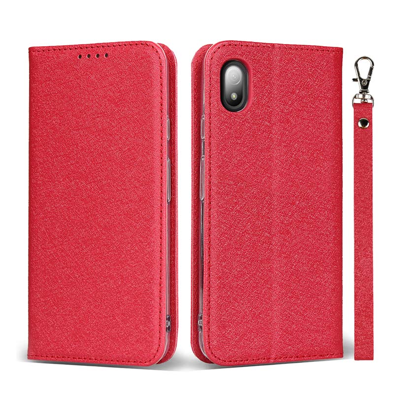 Xperia Ace III ケース 手帳型 Xperia Ace III スマホケース ストラップ付き シャイニー素材 | Xperia | 01