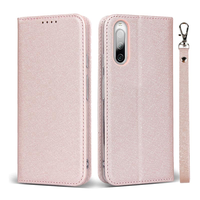 Xperia 10 V ケース 手帳型 SOG11 SO-52D 対応 カード収納付き