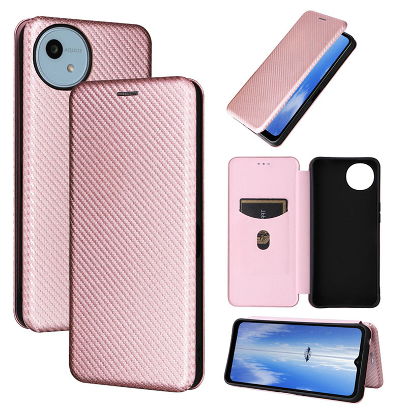 AQUOS wish4 本体 ケース付き AQUOS wish wish4 ケース クリア カバー 背面 手触りの良いTPU