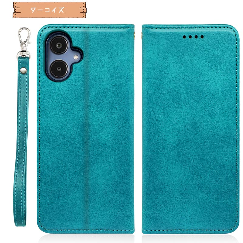 Galaxy A A25 5G ケース 手帳型 財布型 耐衝撃 ベルト無し マグネット