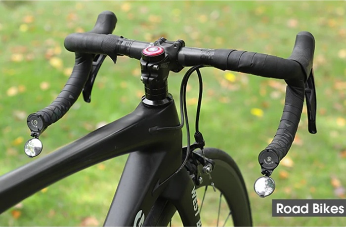 バックミラー ハンドルバーミラー ワイドミラー サイドミラー 自転車ミラー