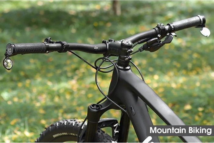 バックミラー ハンドルバーミラー ワイドミラー サイドミラー 自転車ミラー