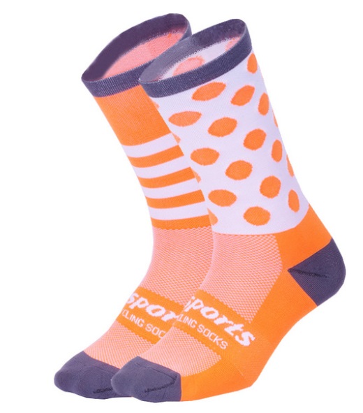 サイクルソックス DHSports ポップでおしゃれなサイクリングソックス 『ドット/ライン』おしゃれ 夏 |  | 05