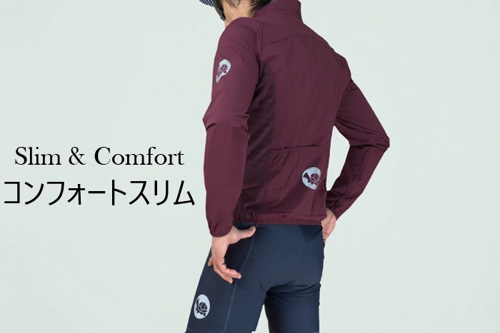 サイクルウェア サイクリンジャケット ウィンドジャケット レインジャケット パッカブル ロードバイク おしゃれ シンプル トリオンフ プレゼント