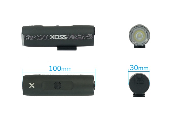 サイクルライト フロント LED タイプC充電 1200ルーメン 1000ルーメン 1500ルーメン XOSS