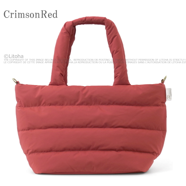 タグ付き ROOTOTE フェザー トートバッグ old rose ピンク