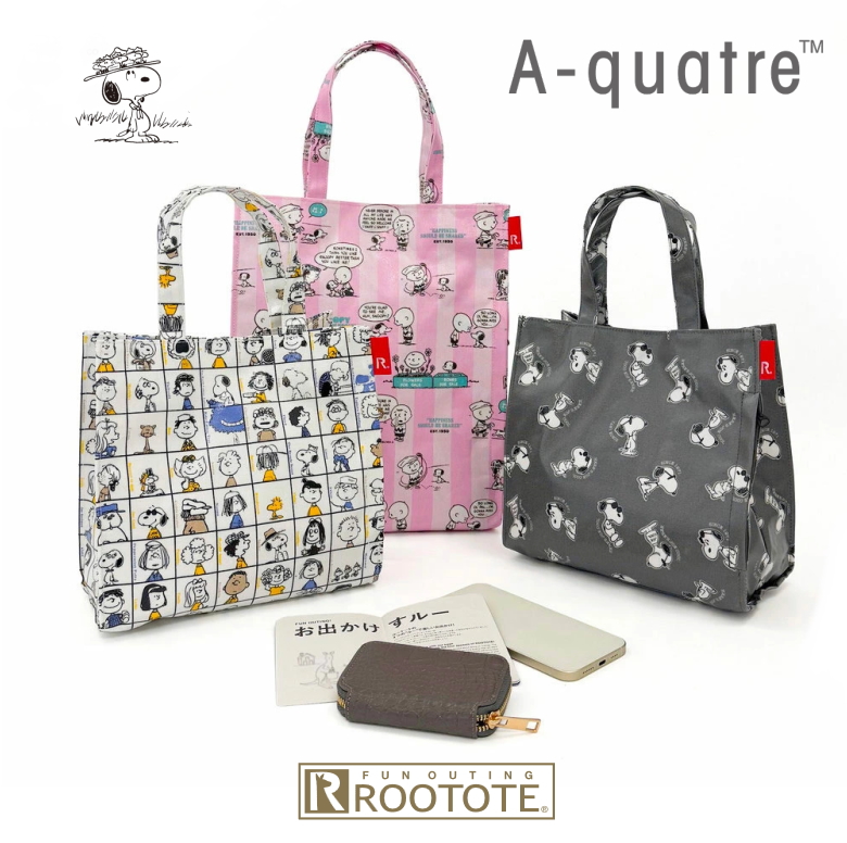ROOTOTE（ルートート） スヌーピー 新作 2025 トートバッグ ピーナッツ
