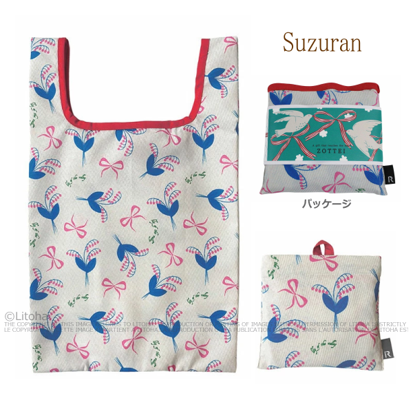 ROOTOTE ルートート エコバッグ お買い物バッグ コットン風 ルー