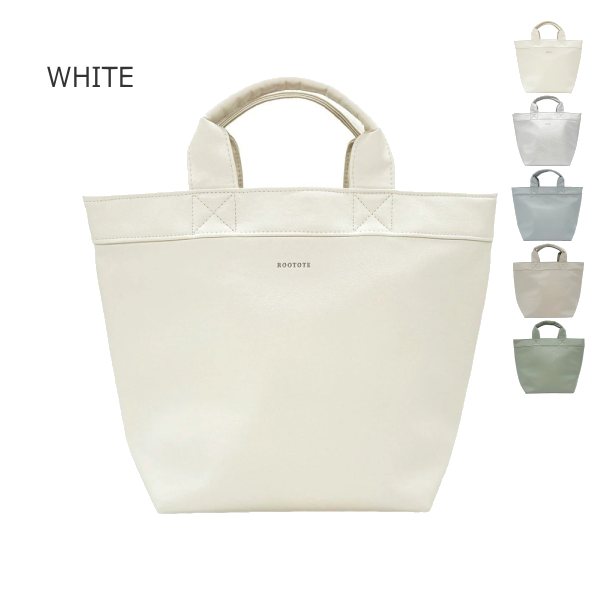 ルートート トートバッグ ROOTOTE 新作 2026 合皮 自立 底板付バッグ デリ DELI クロレ フェイクレザー 3537 | ROOTOTE | 01
