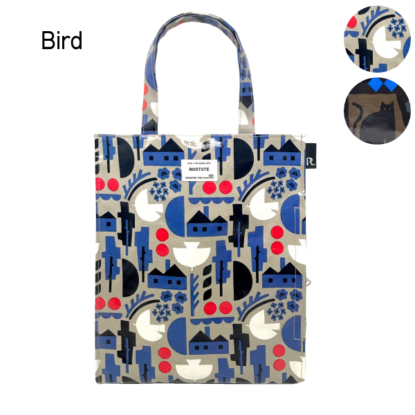 ルートート トートバッグ A4サイズ ROOTOTE 新作 2025 イイダミカ クリエイターコラボ 通勤 通学 アーキャトル サブバッグ 3610 | ROOTOTE | 01