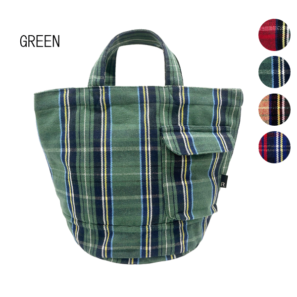 ルートート トートバッグ ROOTOTE 新作 2026 タータンチェック柄 かわいい おしゃれ 普段使い リサイクル コットン SDGs デリ 3702 | ROOTOTE | 02