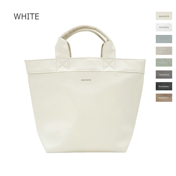 ルートート トートバッグ ROOTOTE 新作 2026 合皮 自立 底板付バッグ デリ DELI クロレ フェイクレザー 23812 | ROOTOTE | 01