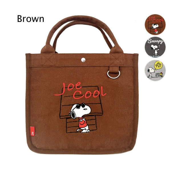 ルートート スヌーピー トートバッグ ミニトート ROOTOTE 新作 2026 仕切り ピーナッツ スクエア SNOOPY PEANUTS 8520 正規販売店 | SNOOPY | 01