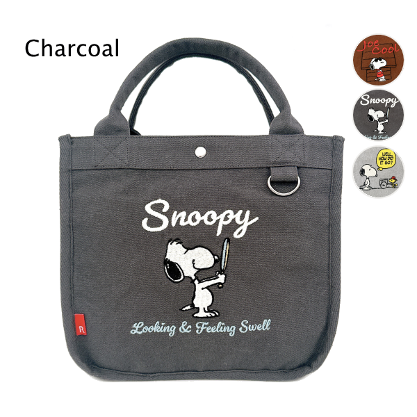 ルートート スヌーピー トートバッグ ミニトート ROOTOTE 新作 2026 仕切り ピーナッツ スクエア SNOOPY PEANUTS 8520 正規販売店 | SNOOPY | 02