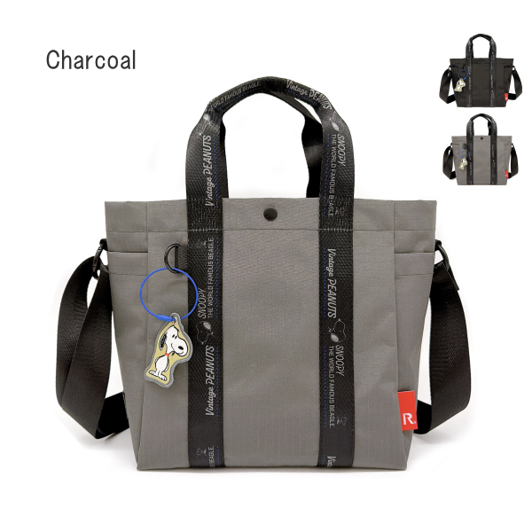 ルートート スヌーピー トートバッグ ROOTOTE 新作 2026 ショルダーバッグ 撥水 軽量 リップストップ 2way ショルダー付 デリ 8526 | ROOTOTE | 02