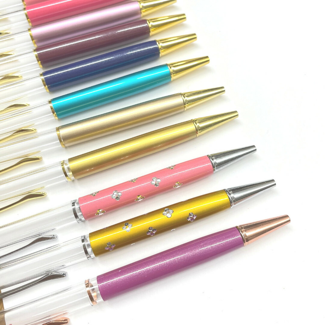 □数量限定カラー 10本以上で替え芯付き ハーバリウムボールペン