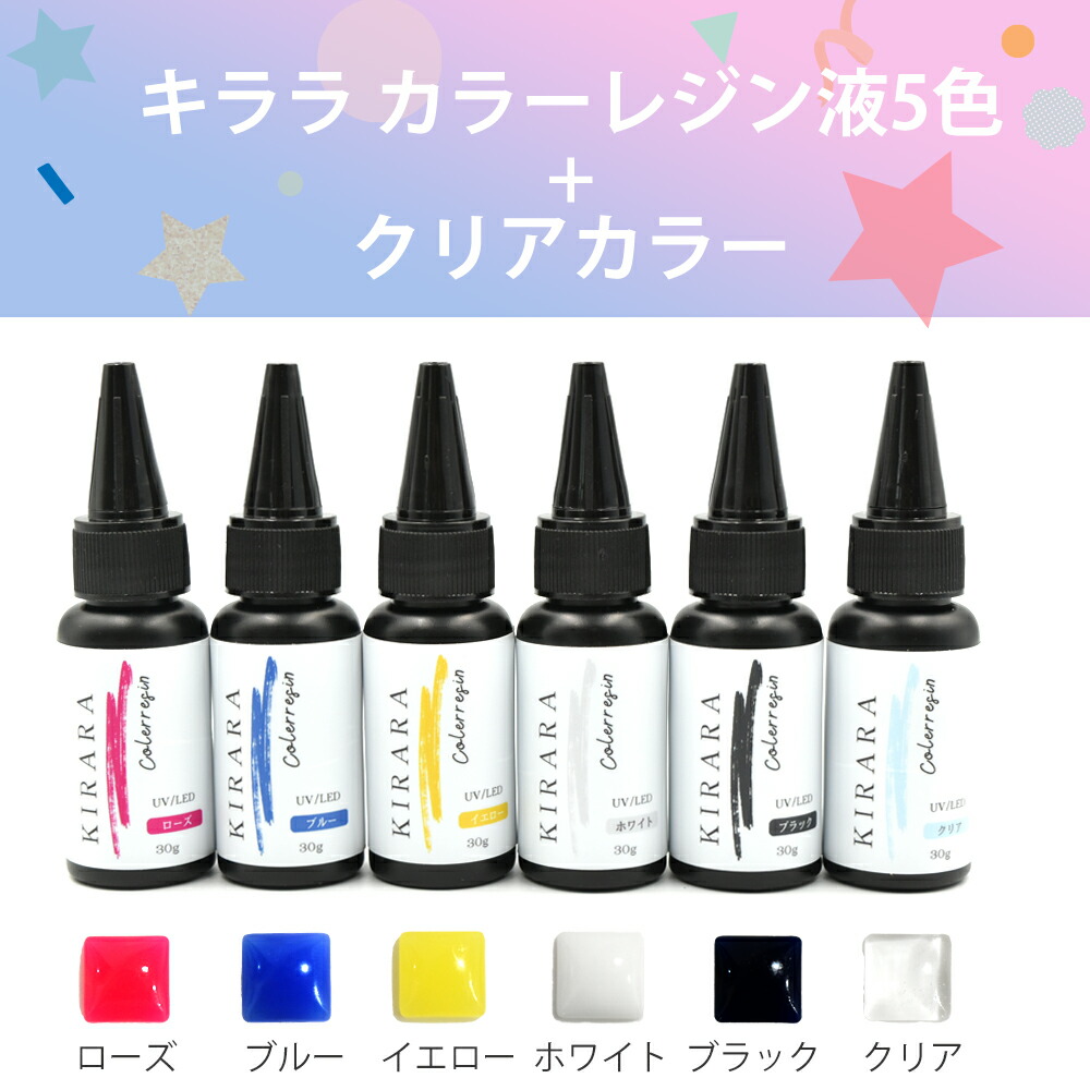送料無料】道具なしで作れる はじめてのレジンキット 本格UV/LED