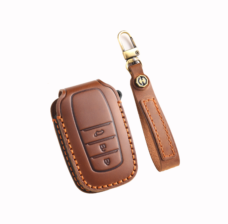 KUTOOK 新型ランドクルーザー250 ランクル250 レザーキーホルダー 整理