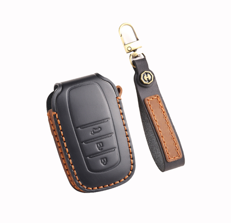 KUTOOK 新型ランドクルーザー250 ランクル250 レザーキーホルダー 整理