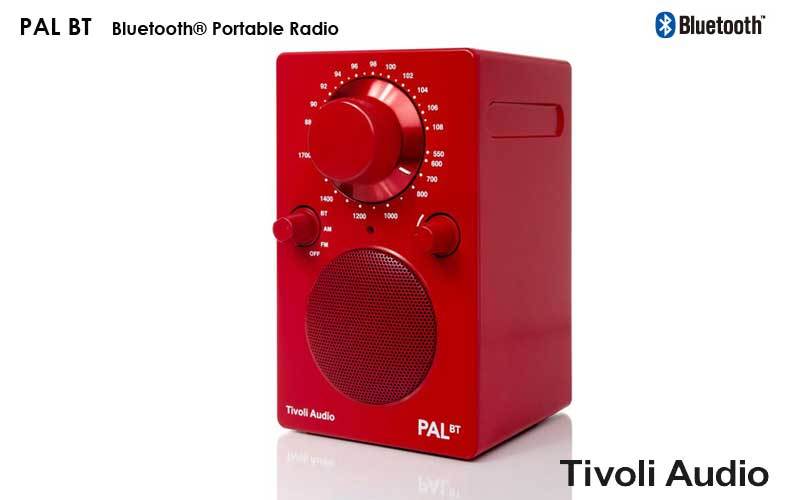 Tivoli Audio PAL BT 赤 ポータブルラジオ チボリオーディオ Tivoli Audio（チボリ・オーディオ） PAL BT2(パル・ビーティー）第2
