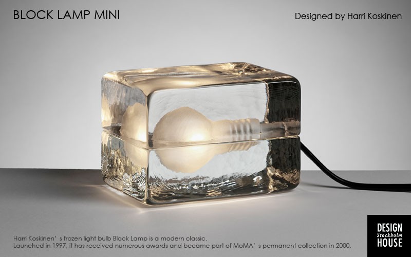 Block Lamp Mini(ブロックランプ・ミニ)デザインハウスストックホルム 