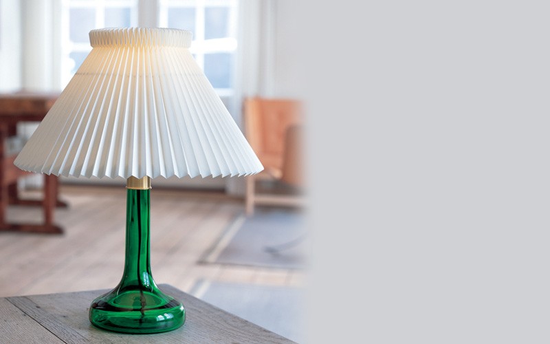北欧テーブルランプ LE KLINT(レ・クリント)343G グリーン テーブル